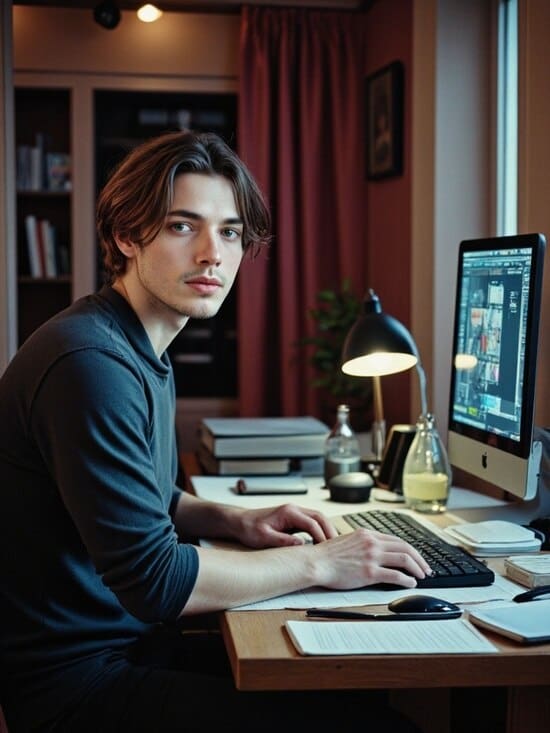 office man photo before face swap