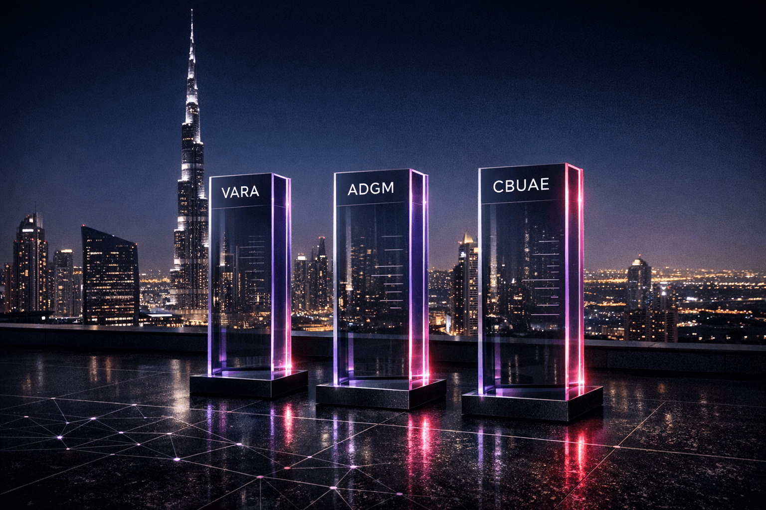 tablet on desk with real estate virtual render