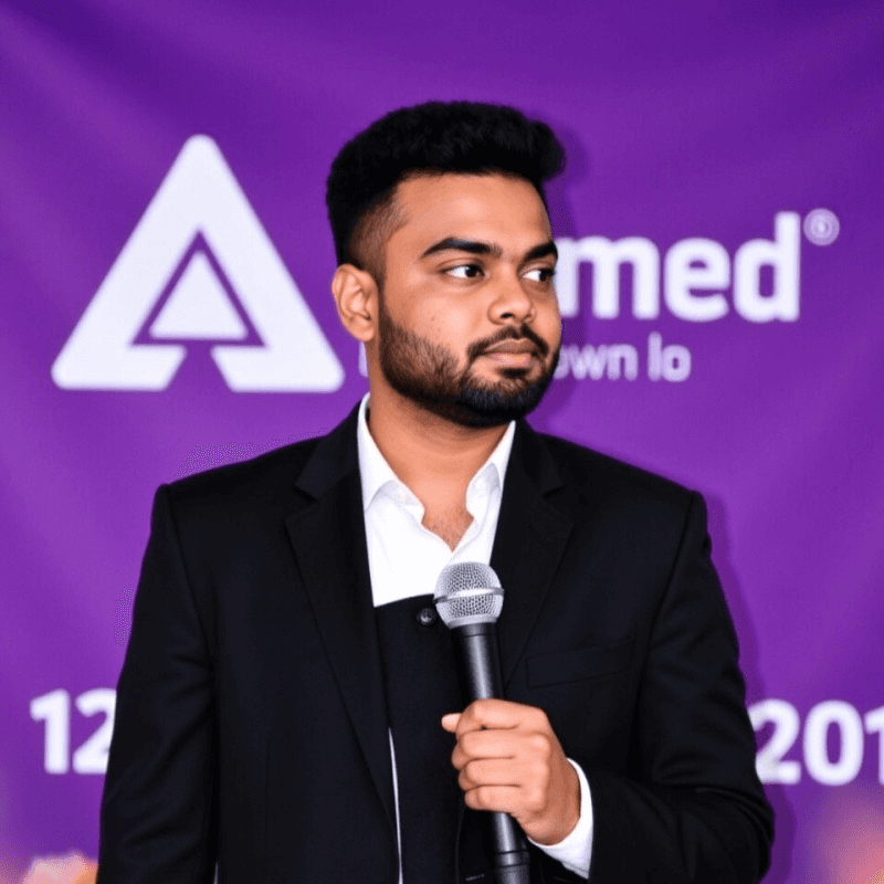 woman wearing black crew-neck shirt
