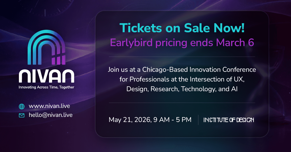 8 variations of nivan logos that includes stacked, horizontal, color, and reverse logos