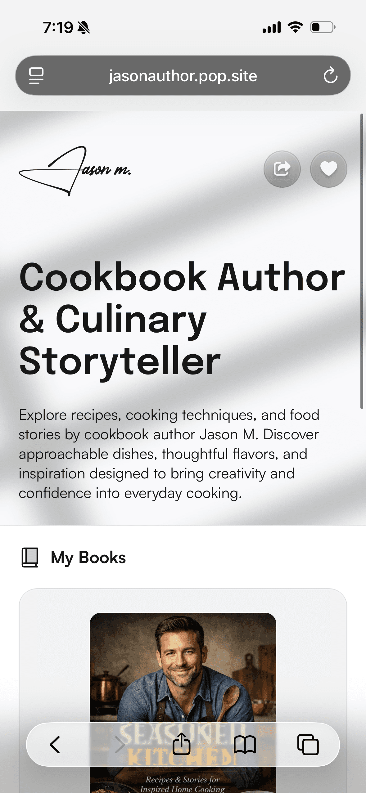 John Richardson Pop Site