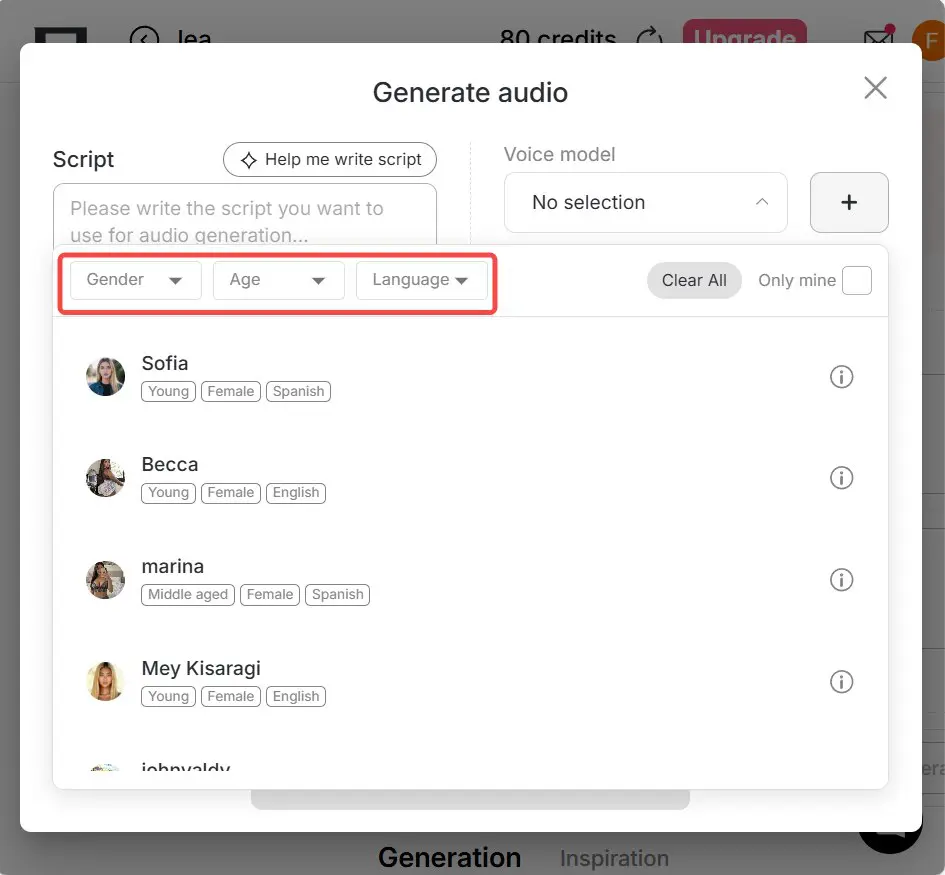 add ai voice model, Luma AI Dream Machine