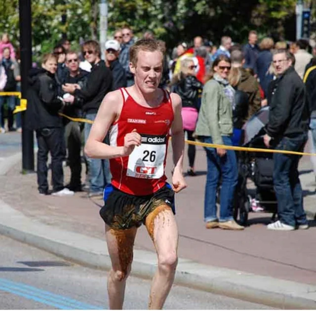 Mikael Ekvall, the 'Poop Man' Marathon Runner