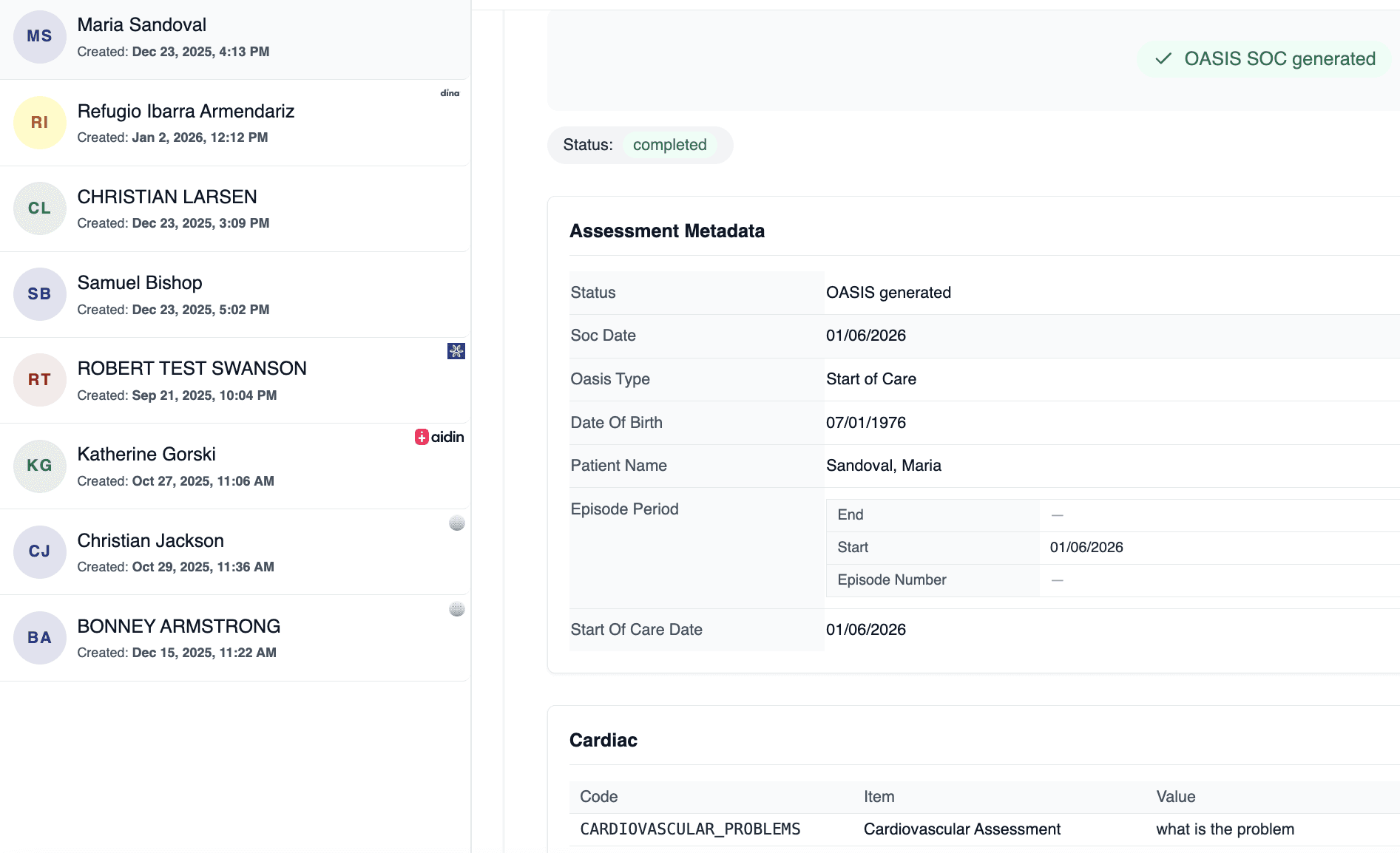 Documentation that starts early