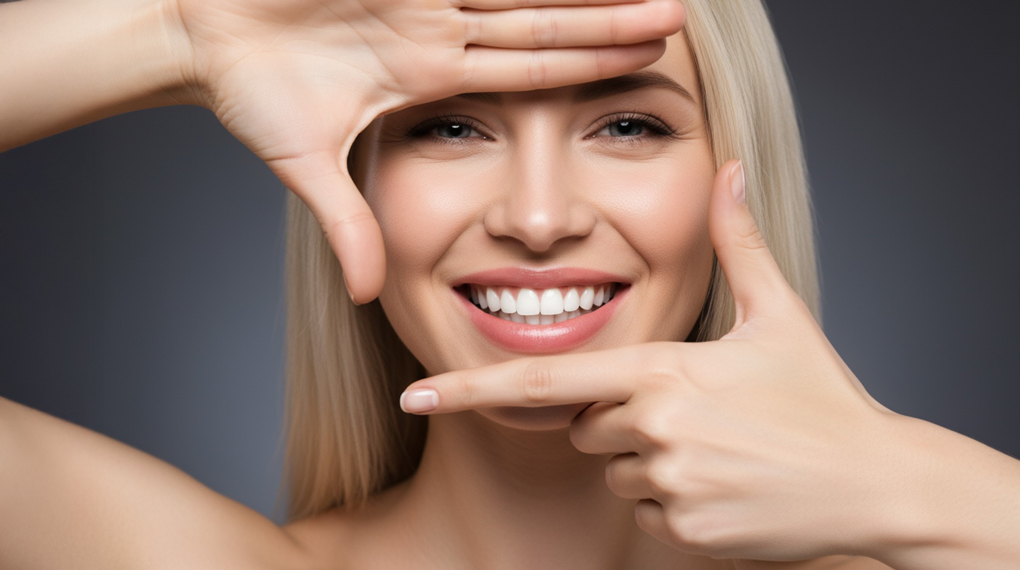 Girl with a beautiful smile
