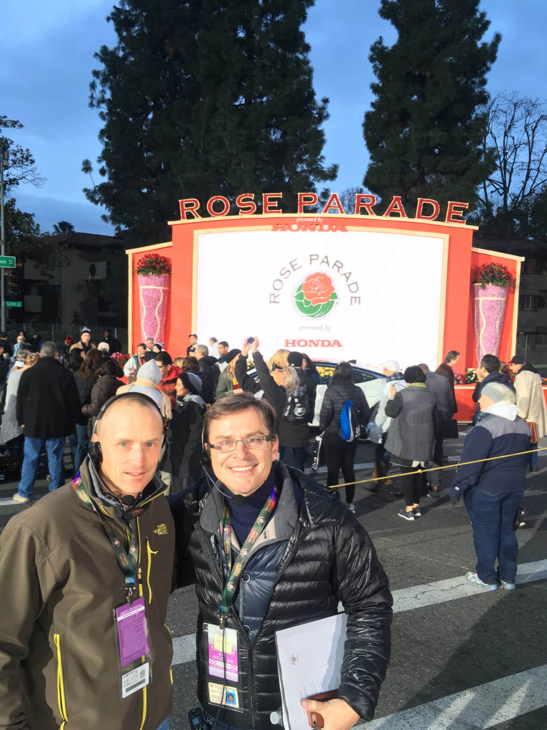 Tournament of Roses Parade Corporate Magic Team Corporate Magic Team Brian Greenway and Stephen Dahlem