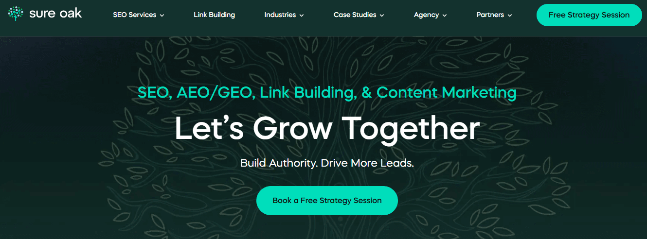 sure oak - Professional SEO Agency