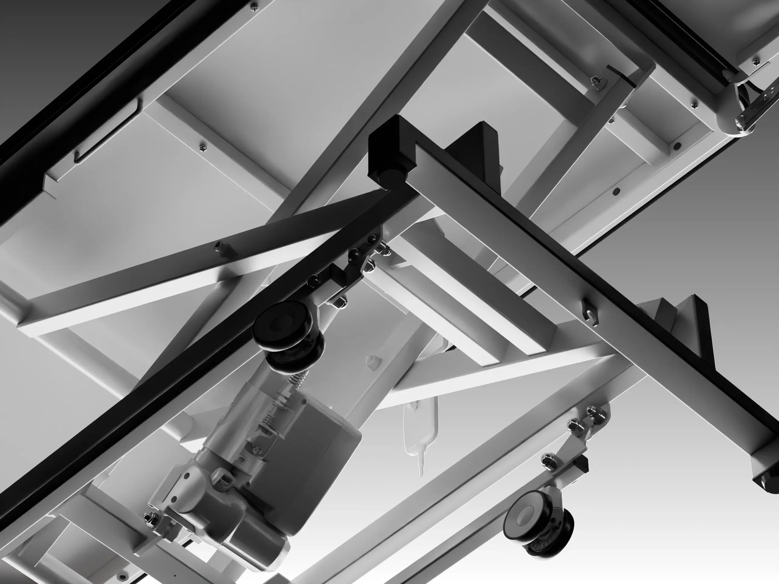 Dantų implanto fotorealistinis 3D renderis – švarus baltas fonas, akcentuojantis produkto formą, sukurta Renderiai.