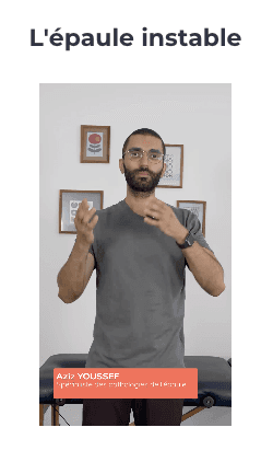 explication épaule instable aziz youssef