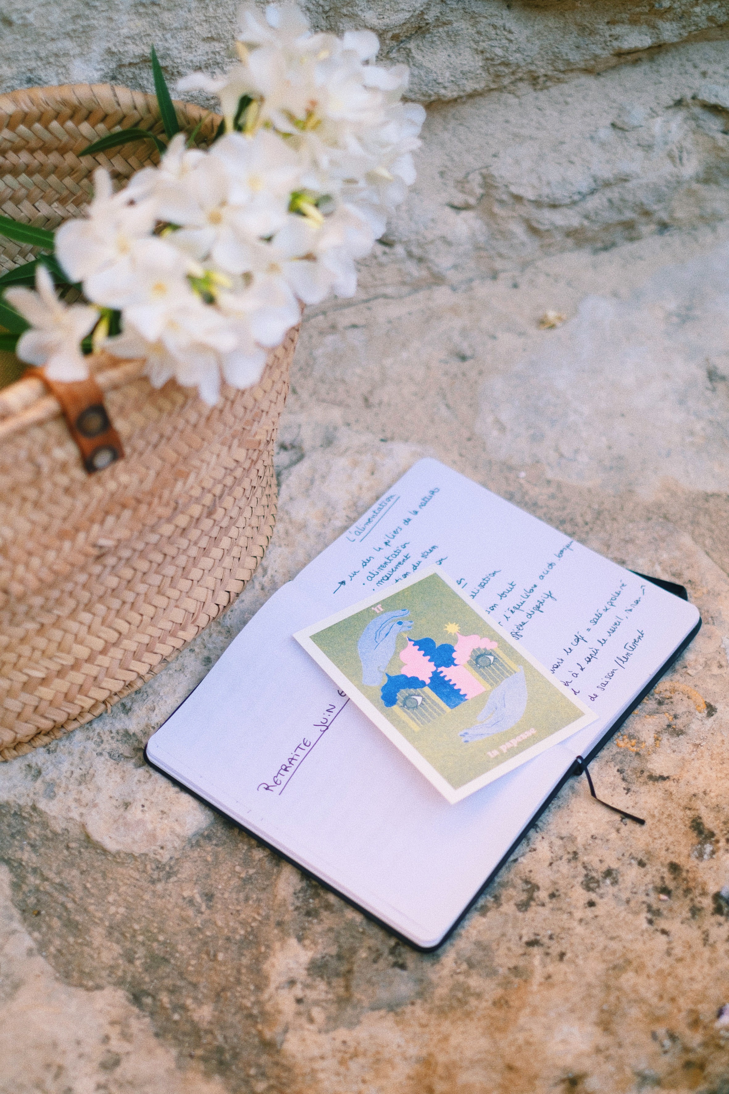 Cliffside with climber at the base