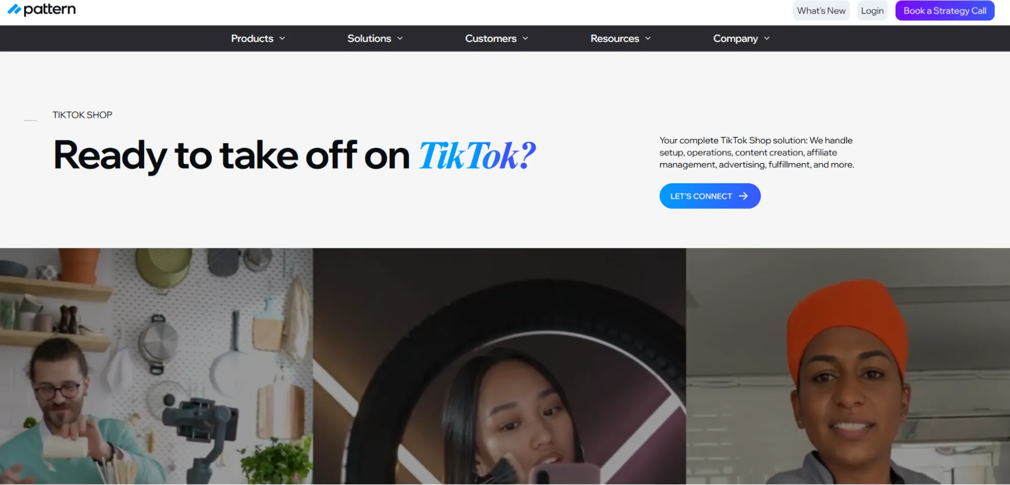 TikTok Shop Agency - Pattern