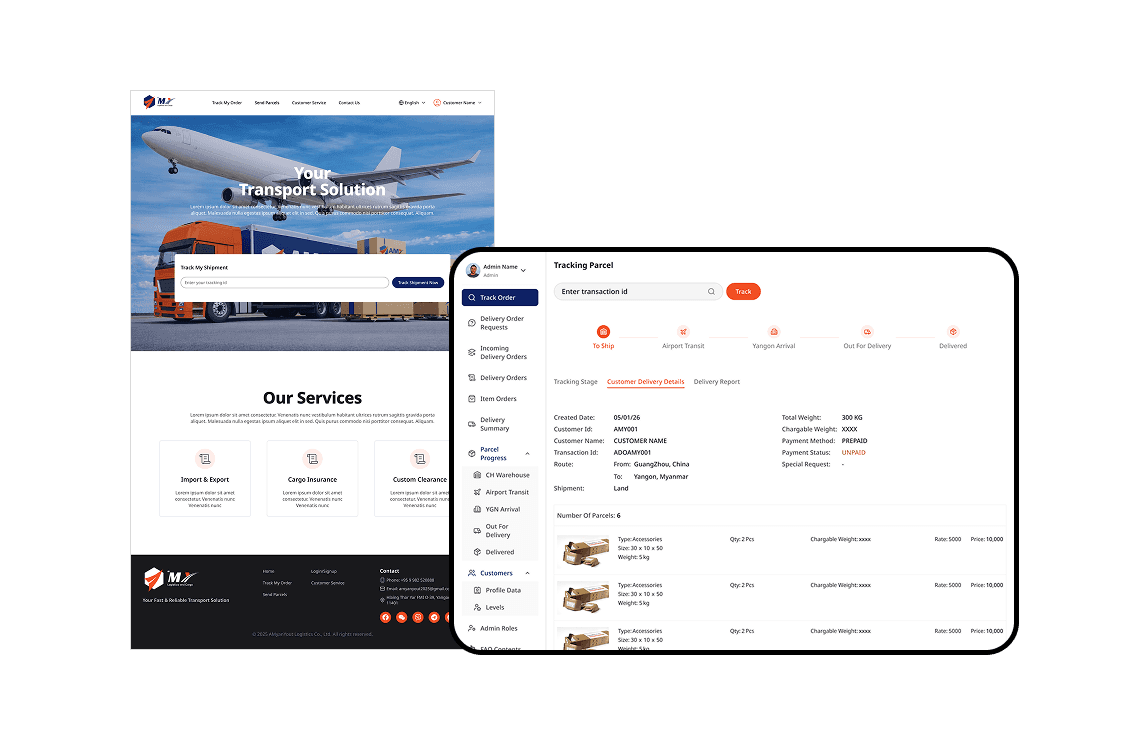 End to End Logistics and Cargo