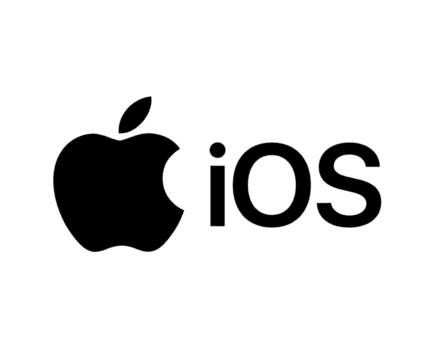 Apple iOS logo.