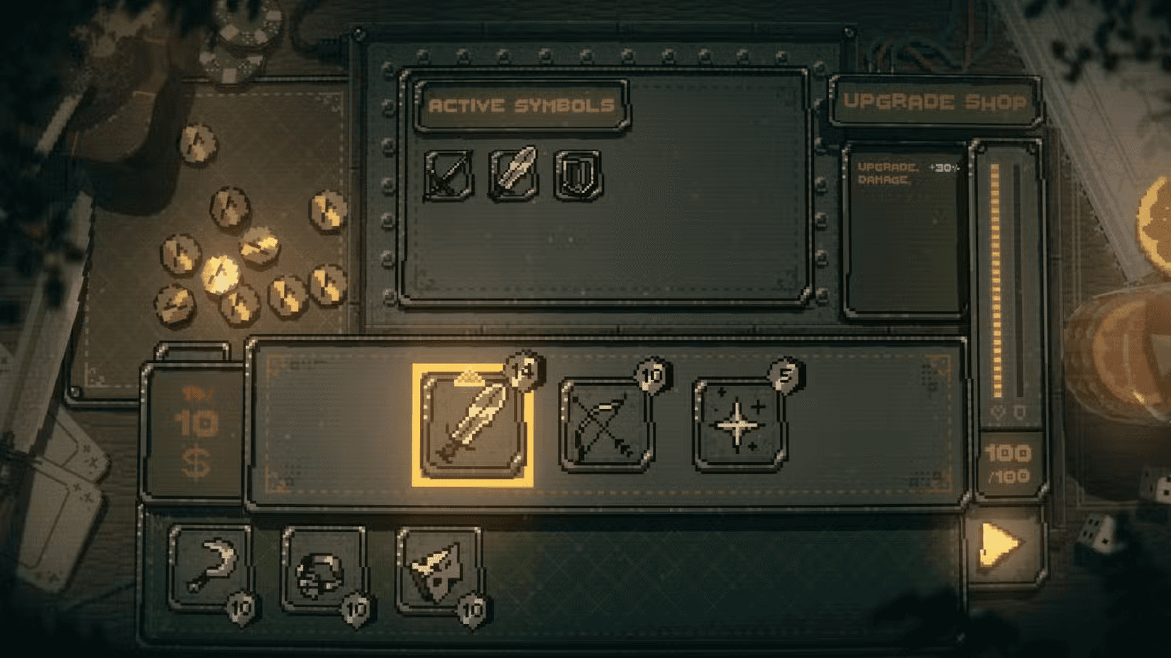 Slots & Daggers, Slots & Daggers review, Slots & Daggers gameplay, Slots & Daggers roguelike, Slots & Daggers Steam, Slots & Daggers indie game, Slots & Daggers build guide, Slots & Daggers slot machine combat, Slots & Daggers strategy, Slots & Daggers fantasy roguelike, best indie roguelike 2025, new roguelike 2025, addictive roguelike games, slot machine RPG game, slot machine roguelike, fantasy slot machine game, Steam trending games 2025, best Steam indie games, indie games 2025, roguelike games 2025, top roguelikes on Steam, roguelike slot system, roguelike slot combat, indie fantasy games, roguelike with slot mechanics, RNG roguelike games, probability-based roguelike, symbol-based combat game, slot symbol combat, tavern-core games, fantasy tavern games, comic-style roguelike, monochrome roguelike, hip-hop fantasy soundtrack game, casual roguelike Steam, easy roguelike games, fast roguelike games, cozy roguelike games, unique indie roguelikes, Slay the Spire alternatives, Slay the Spire vs Slots & Daggers, games like Slay the Spire, best casual roguelike games, best beginner roguelikes, timing-based skill checks game, indie slot RPG, trending indie roguelikes, roguelikes with build variety, poison build roguelike, magic build roguelike, strength build roguelike, defense build roguelike, coin engine build, roguelike meta progression, Steam new releases 2025, roguelike combat systems, tavern aesthetic game, fantasy RPG slot machine game, low complexity roguelike, relaxing roguelike game, streamer-friendly roguelike, viral indie game 2025, roguelike games for casual players, roguelike with short runs, replayable roguelike game, dungeon crawler slot game, top trending indie RPG 2025, fantasy casino RPG, hybrid slot RPG, slot RPG Steam.