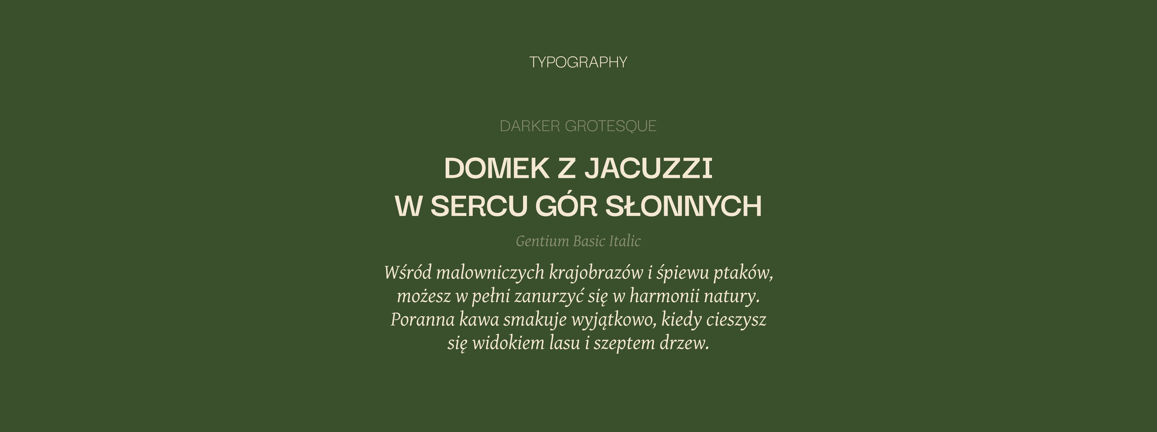 Typography details 