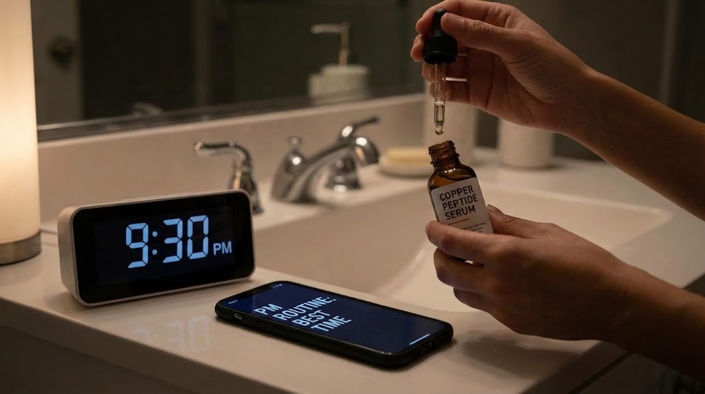 best-time-to-apply-copper-peptides