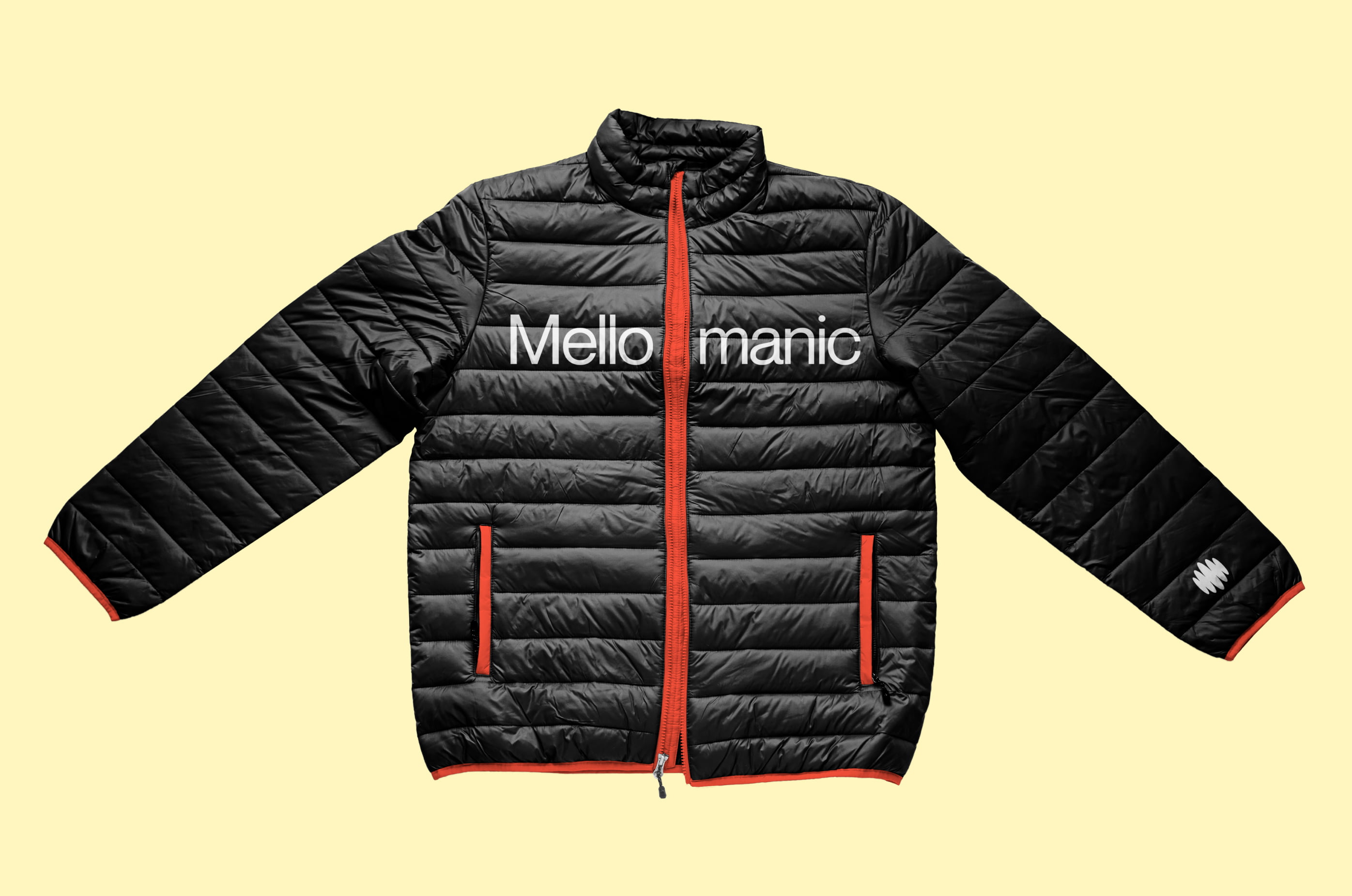 Mellomanic — Custom jacket with Mellomanic logo — Merchandise design