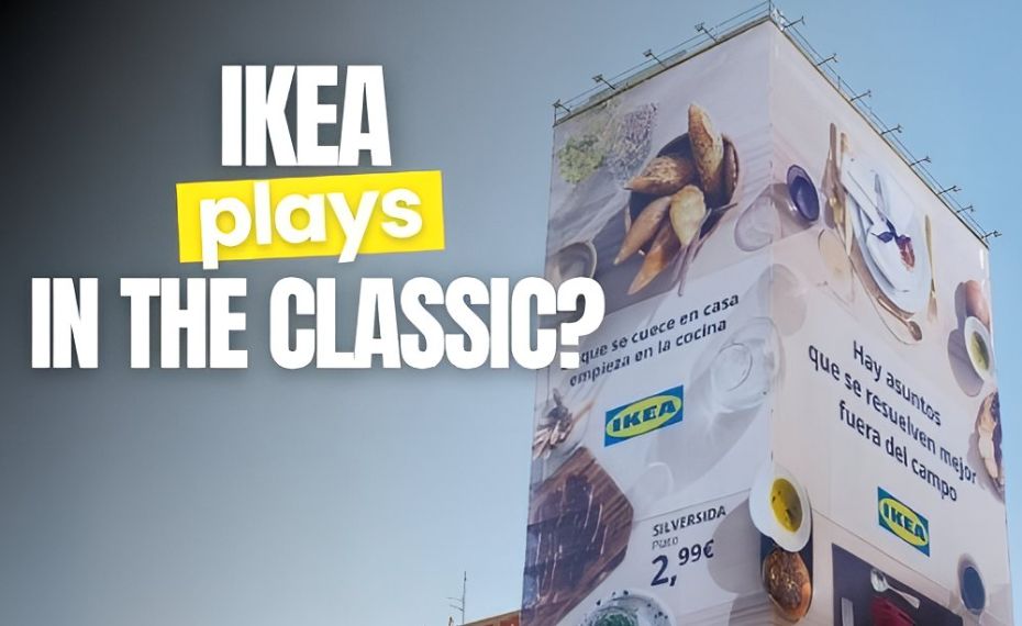 IKEA usa rivalidade entre Real Madrid e Barcelona para promover diálogo à mesa