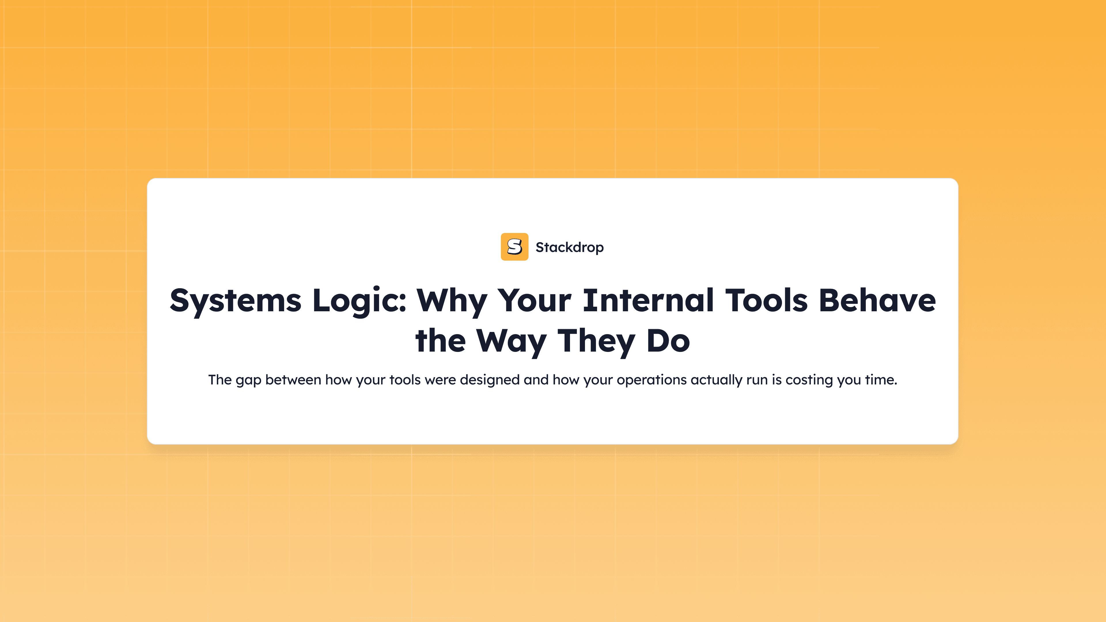 Internal Tools for Scaling Teams: A Practical Guide to Internal Tools Literacy