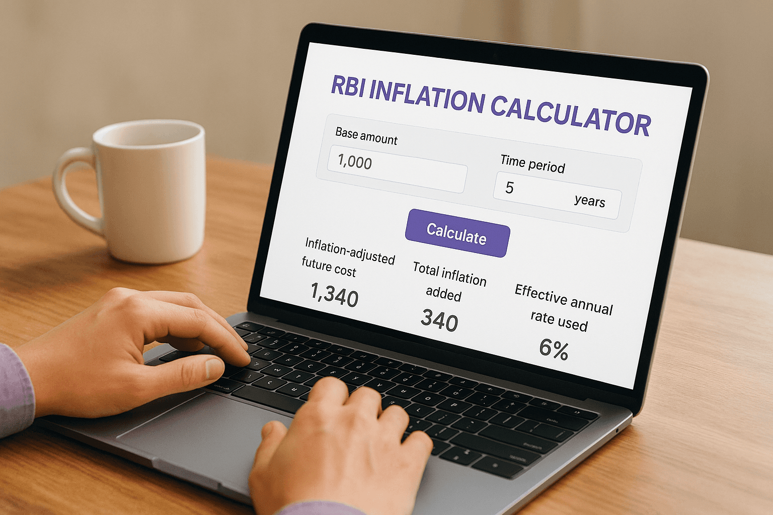 What an RBI inflation calculator does