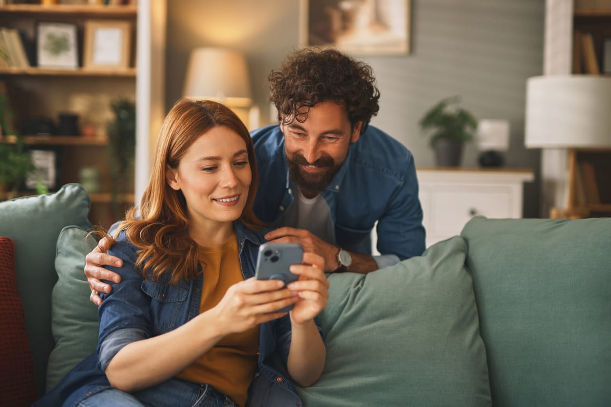 Michigan couple reviewing the cost of living trust