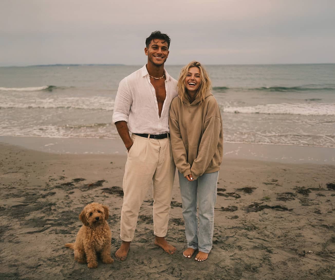 Teamfoto von Pure: Simon Johannssen, Pia Krämer und Maya