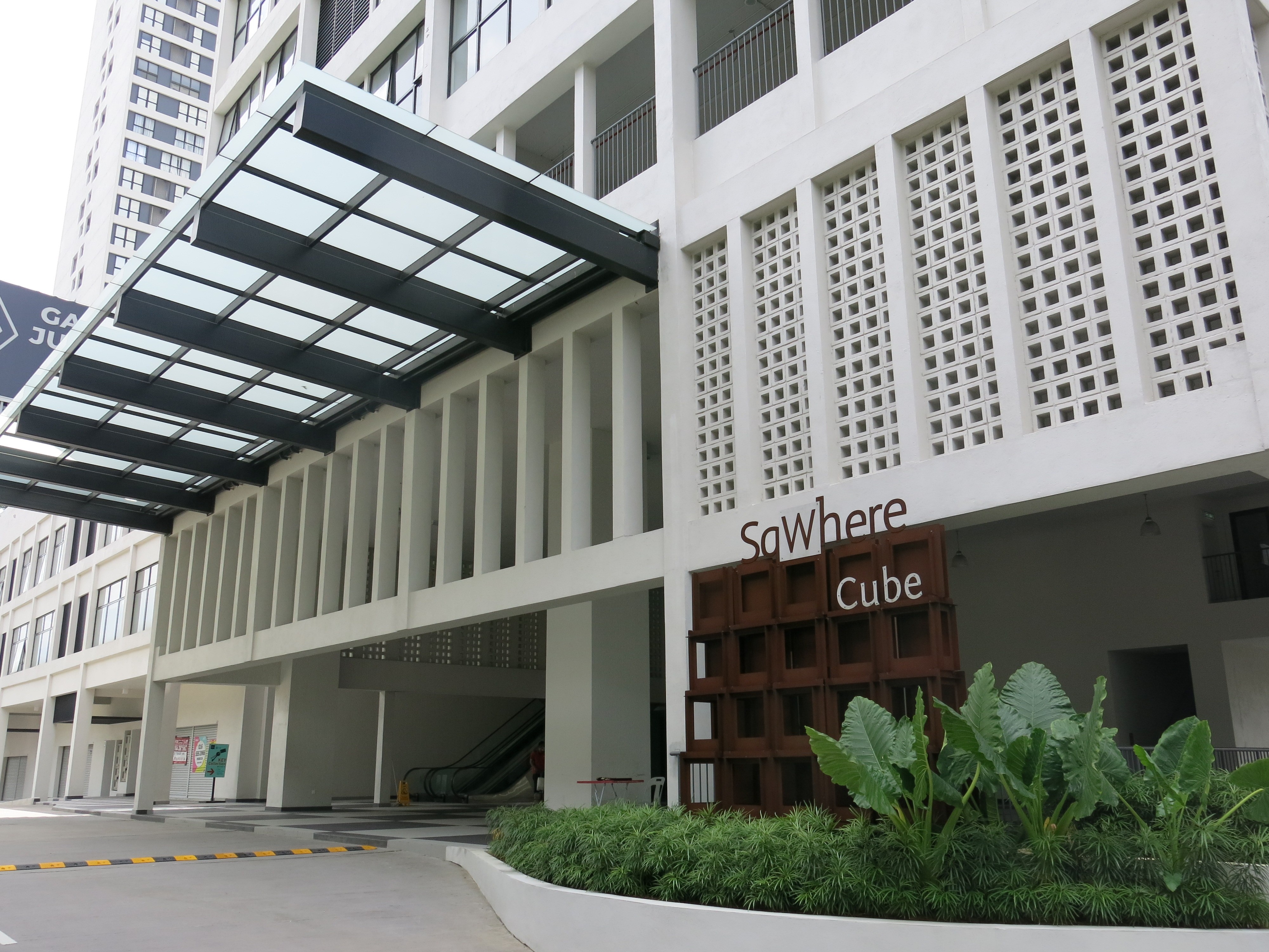 Exterior view of The Sqwhere project by Asima Architects