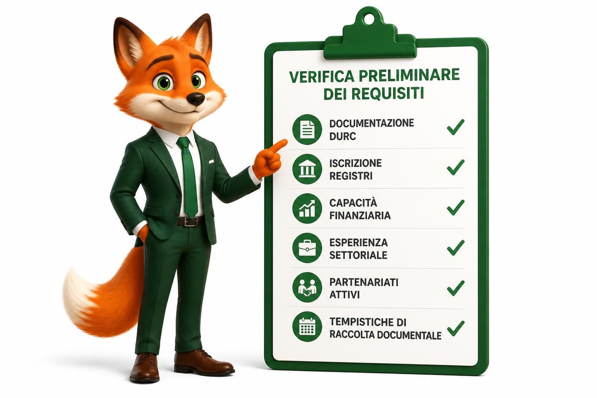Checklist requisiti bandi formazione