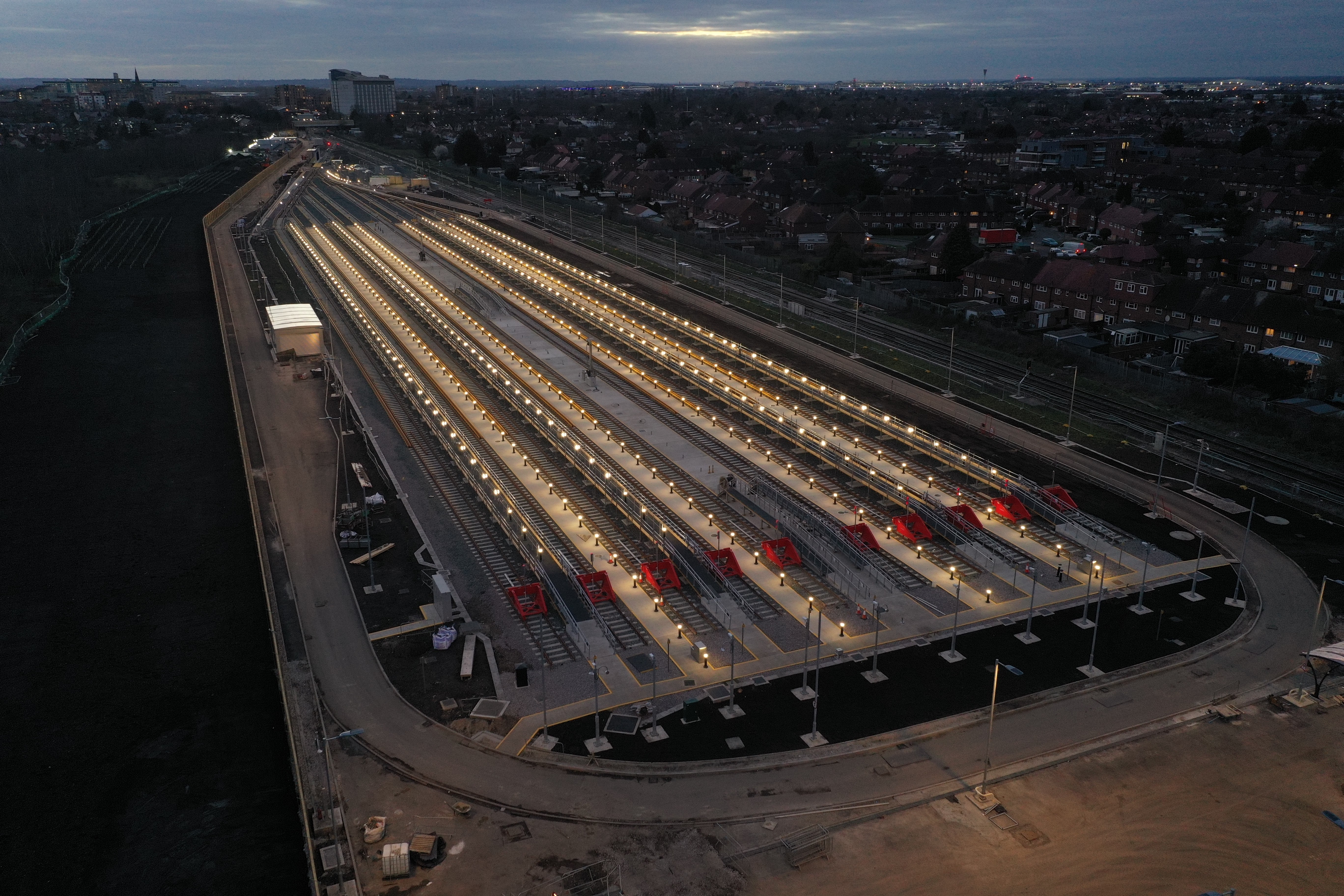 An electrical rail project completed by DPH 