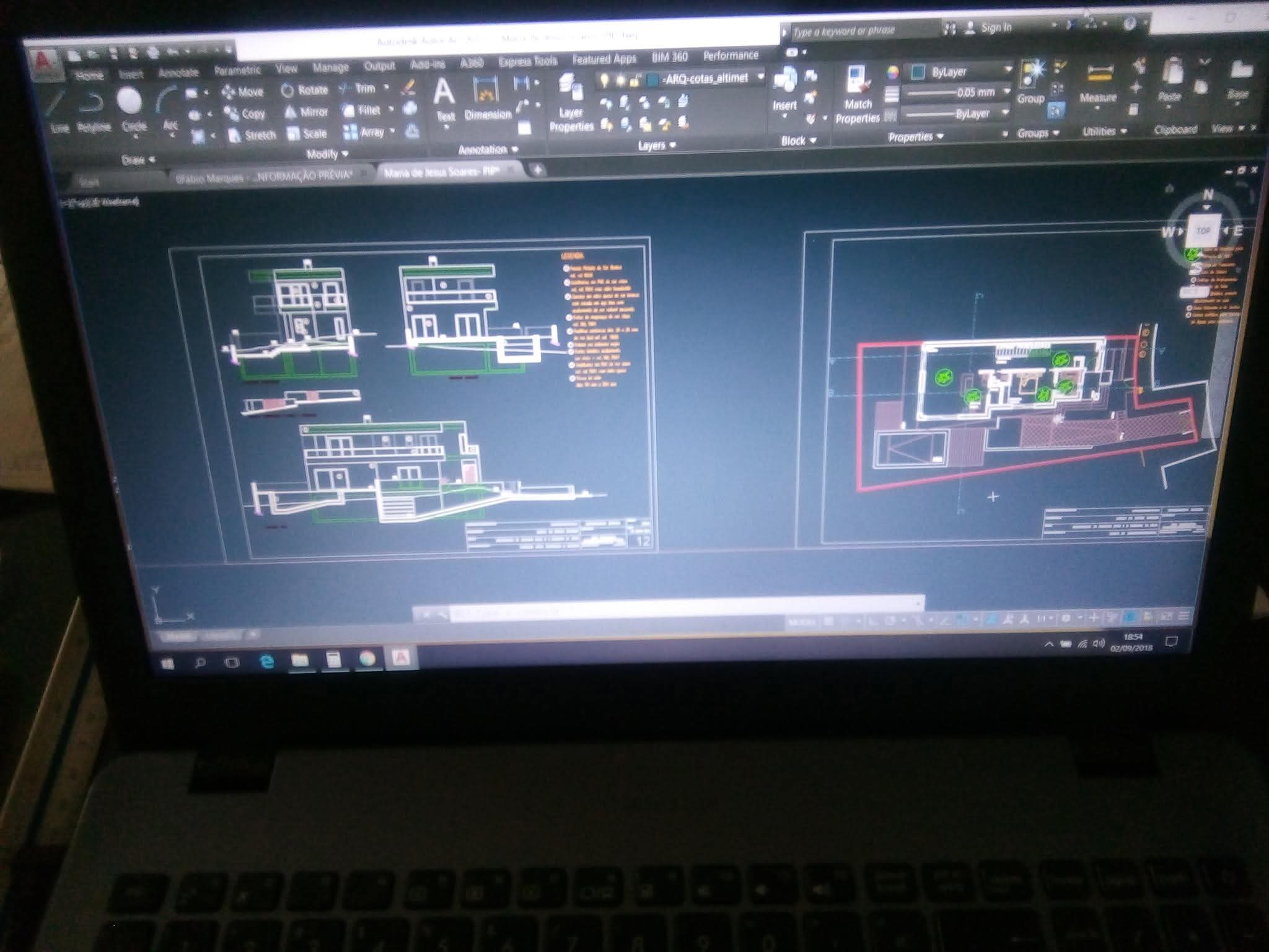 Rendu informatique d'un projet de villa