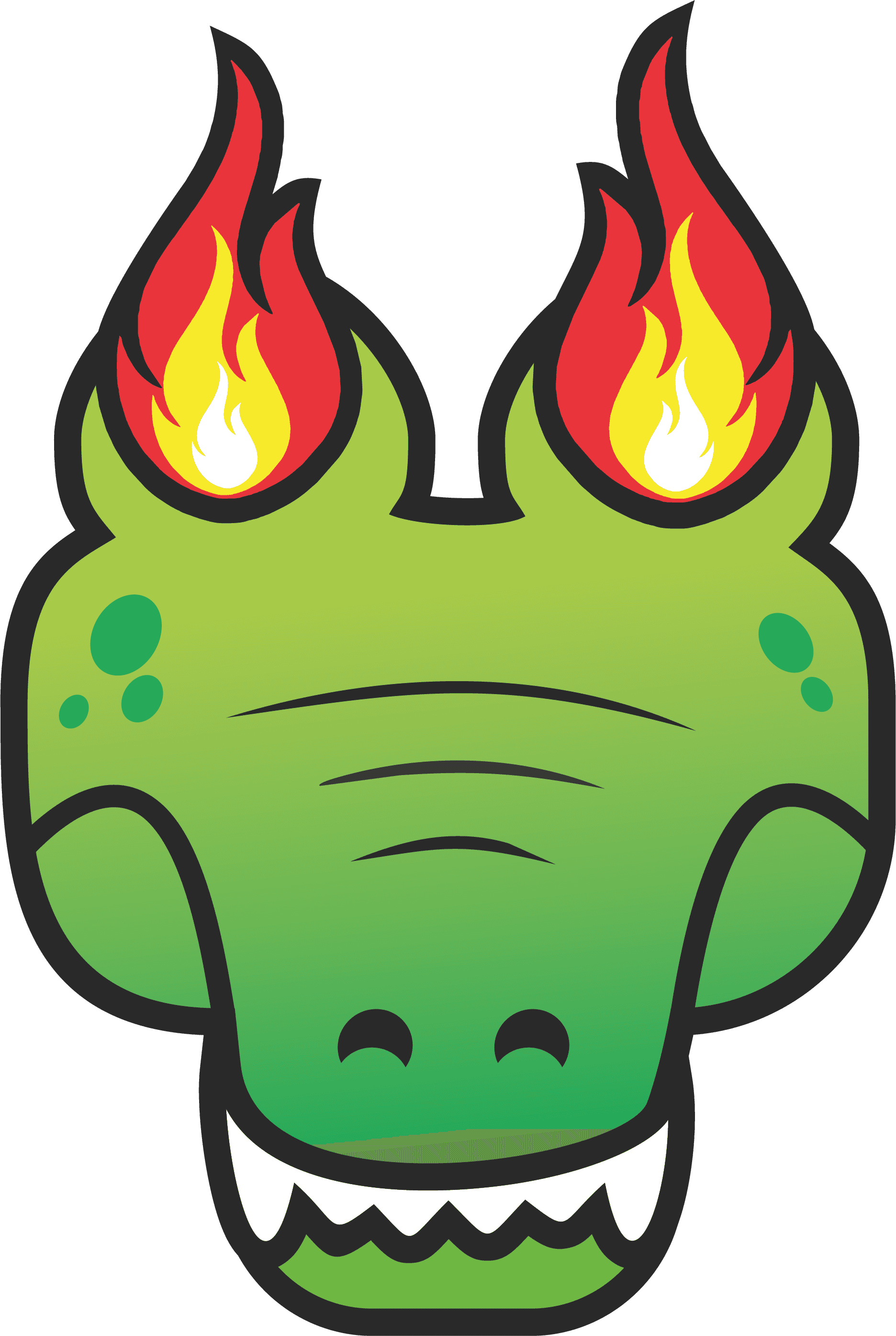 illustration of a safe shaped character counting dollar bills