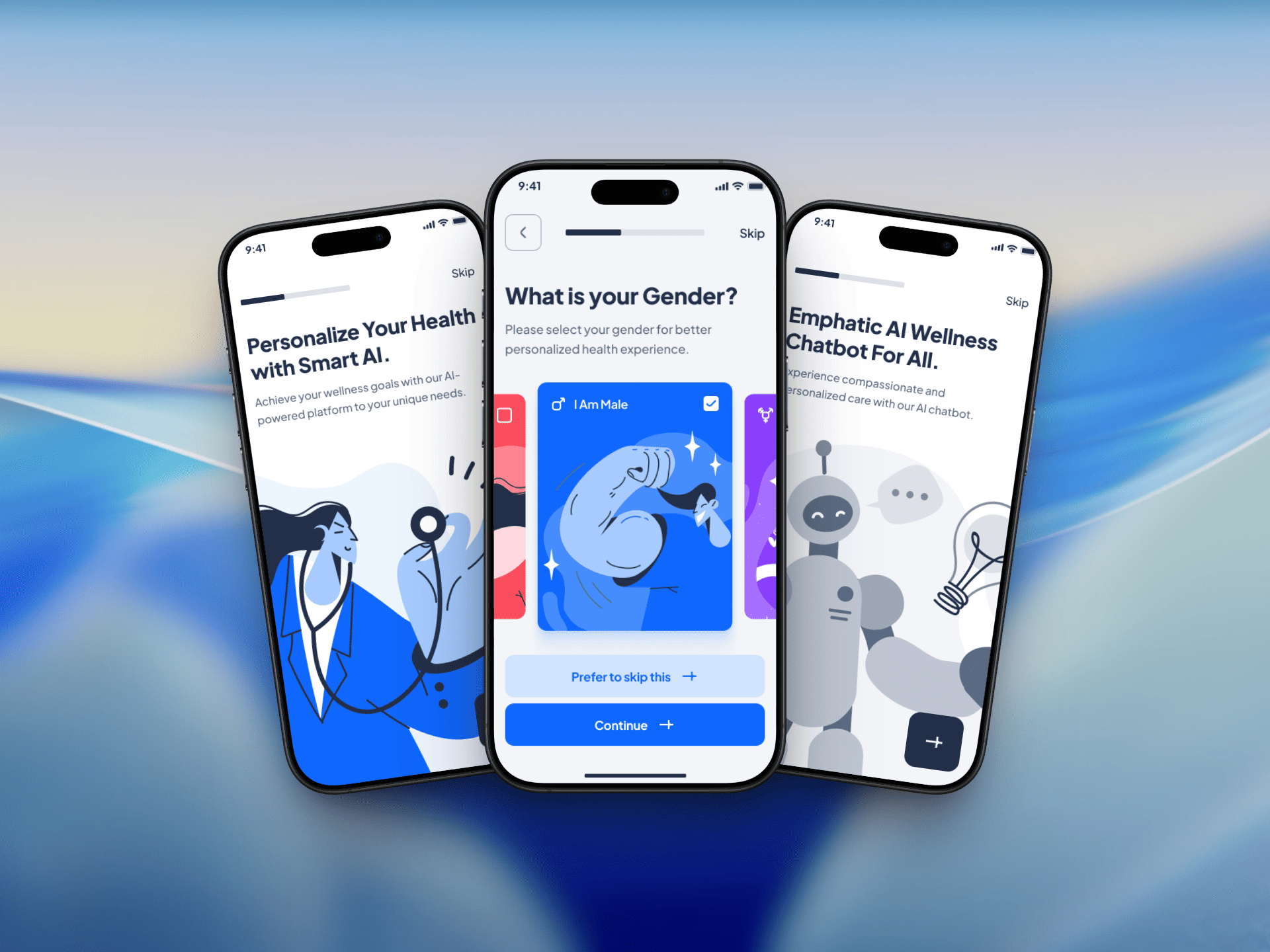 Neuracare app design
