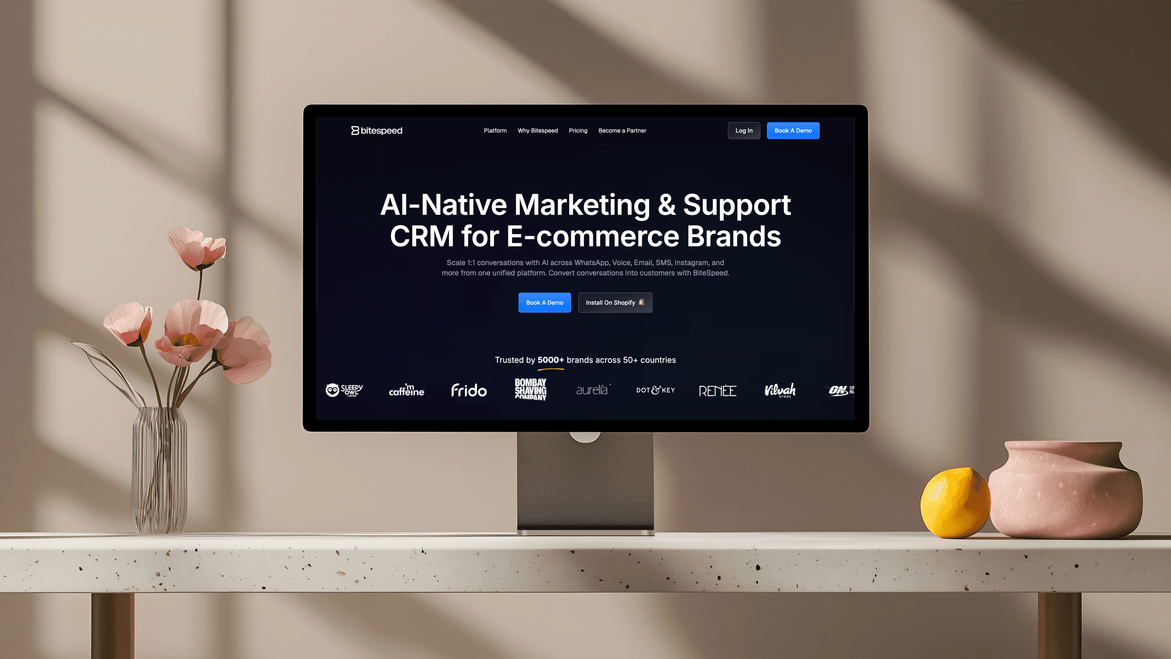 Bitespeed website redesign