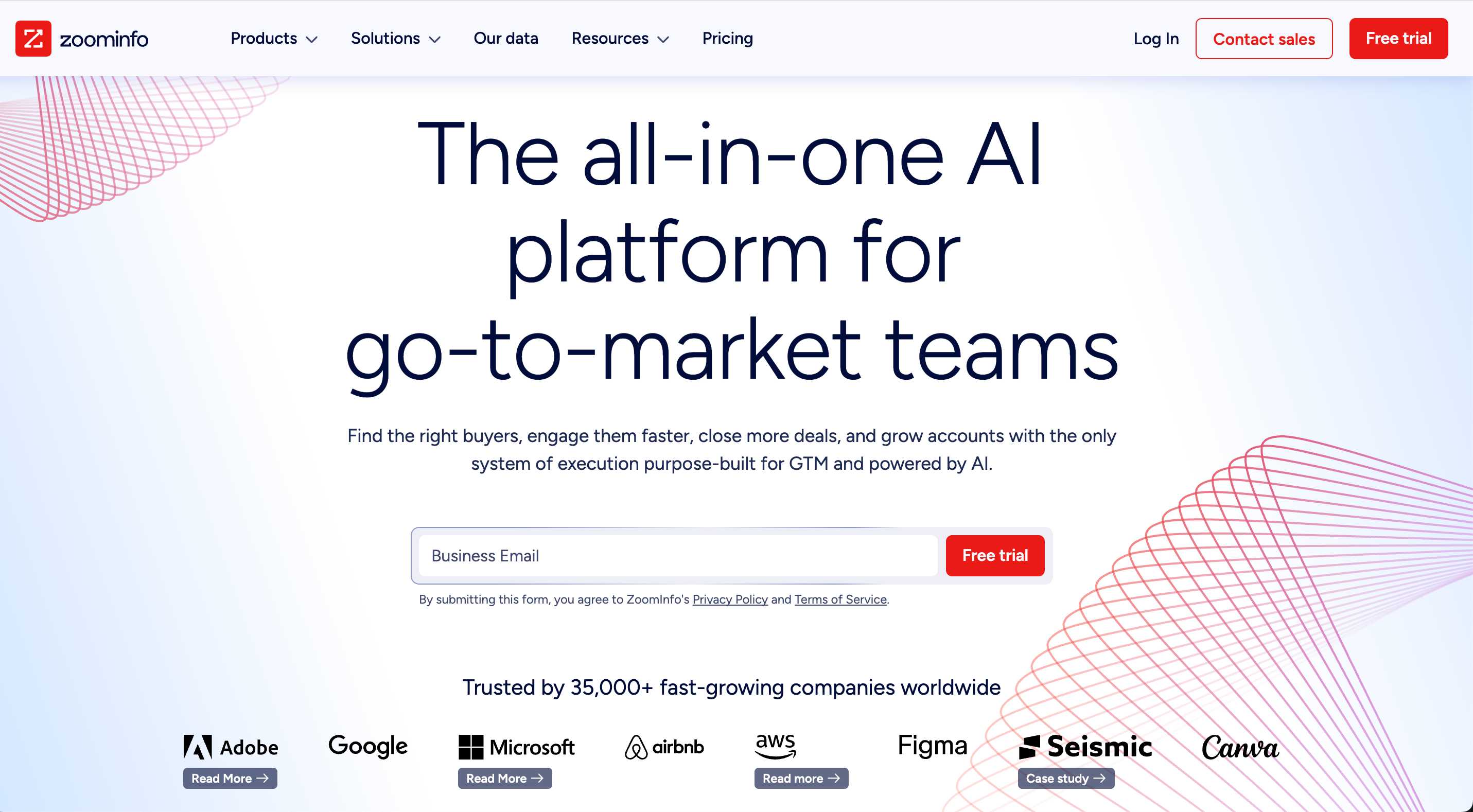 ZoomInfo – Enterprise B2B data provider platform