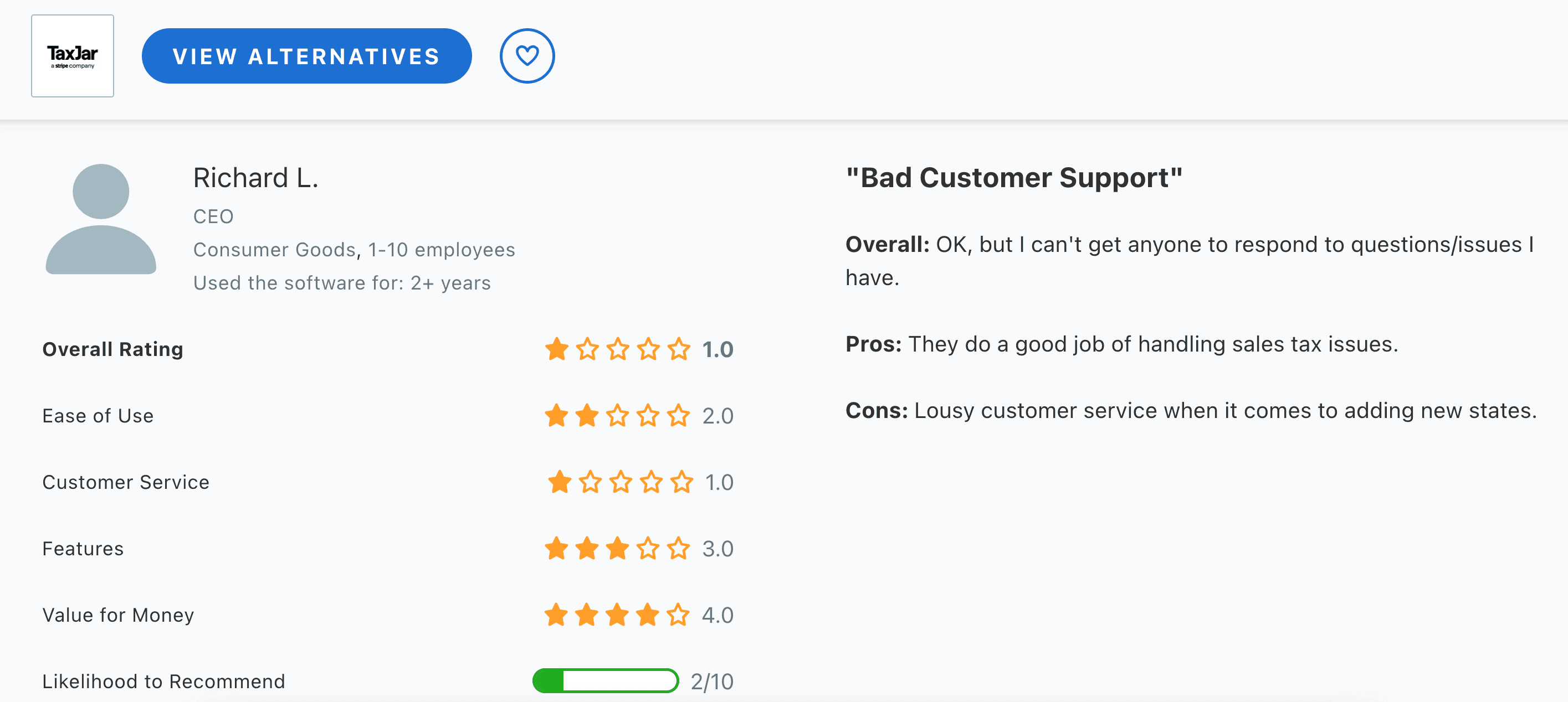 taxjar bad customer support.png