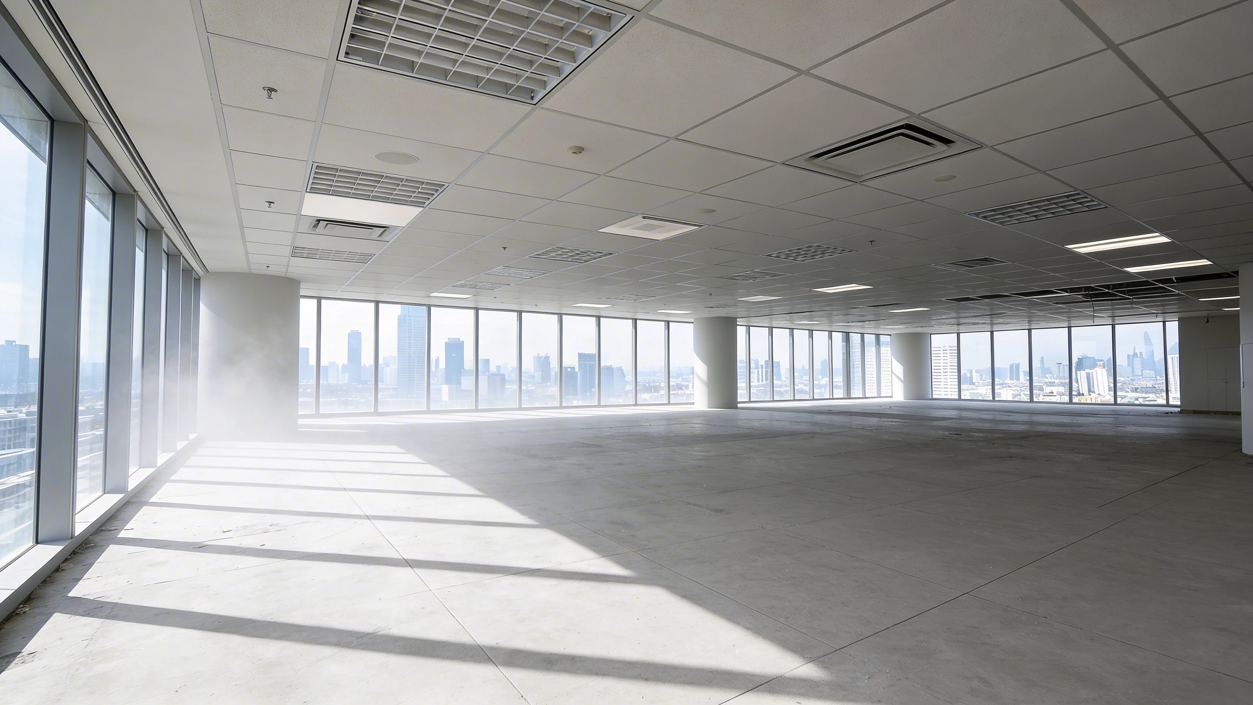 Abstract digital glitch effect with pixelated distortion and light streaks