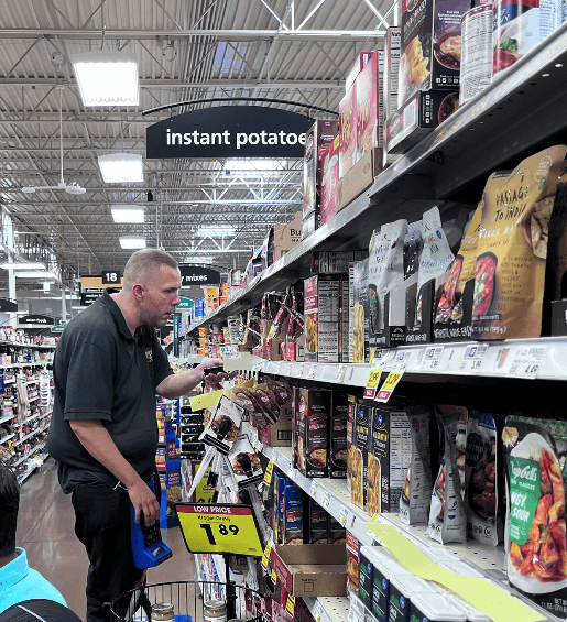 Third-Party Counting the Salesfloor