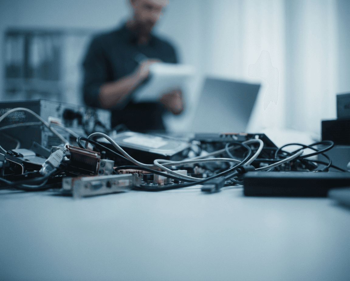 Rommel lijst hardware