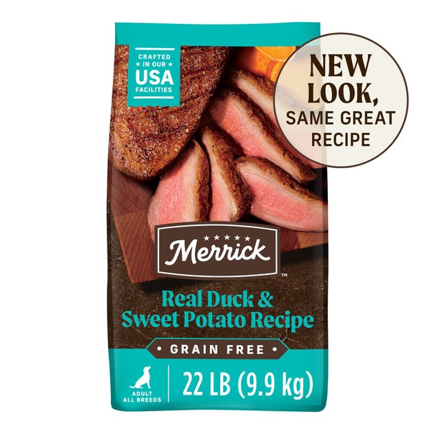 Merrick Grain-Free Dry Dog Food Real Duck & Sweet Potato Recipe