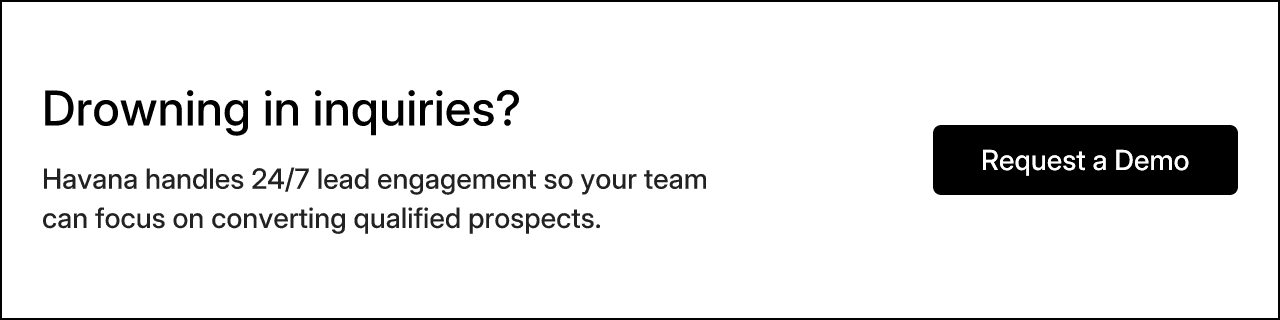Drowning in inquiries?