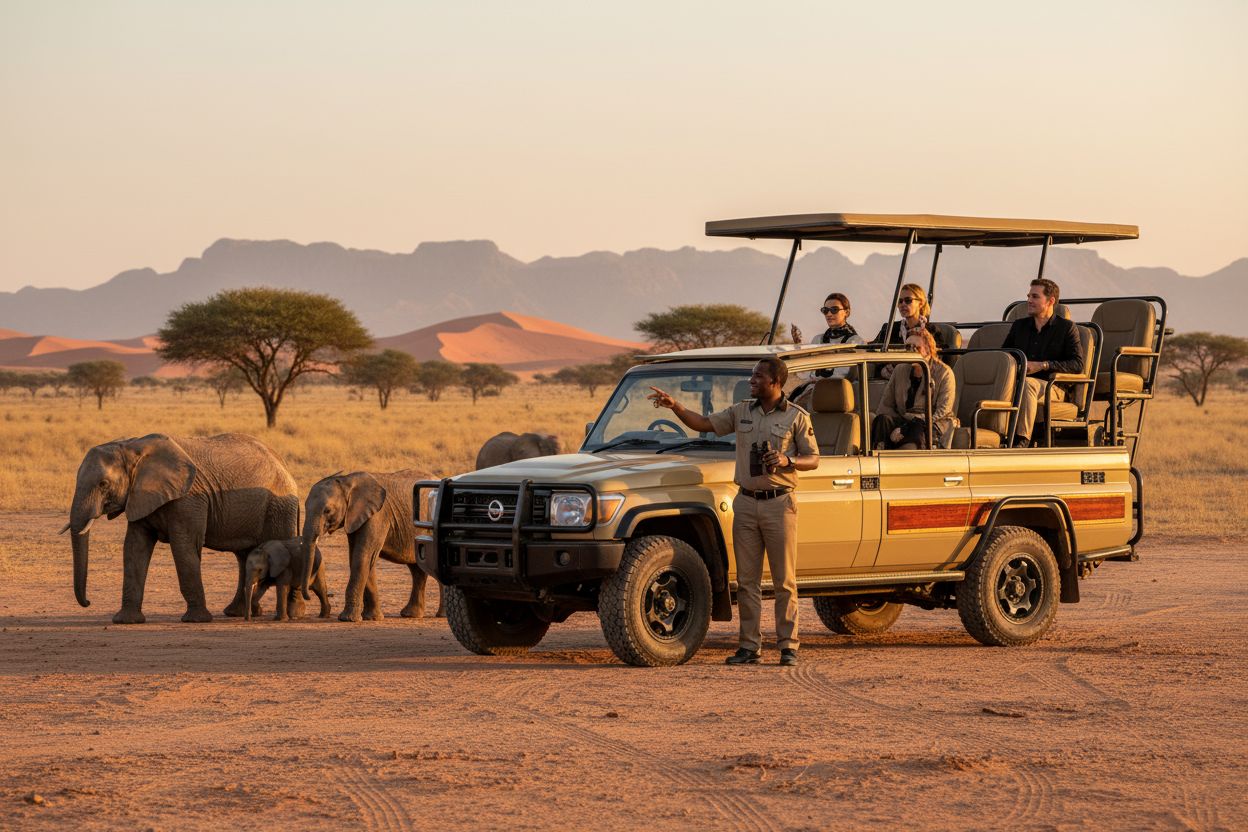 safari luxe Namibie
