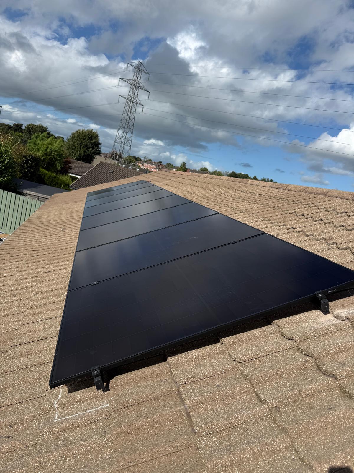 solar panels and windmills