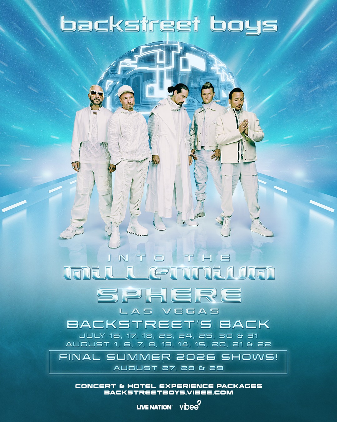 Backstreet Boys Into The Millennium - Sphere Las Vegas