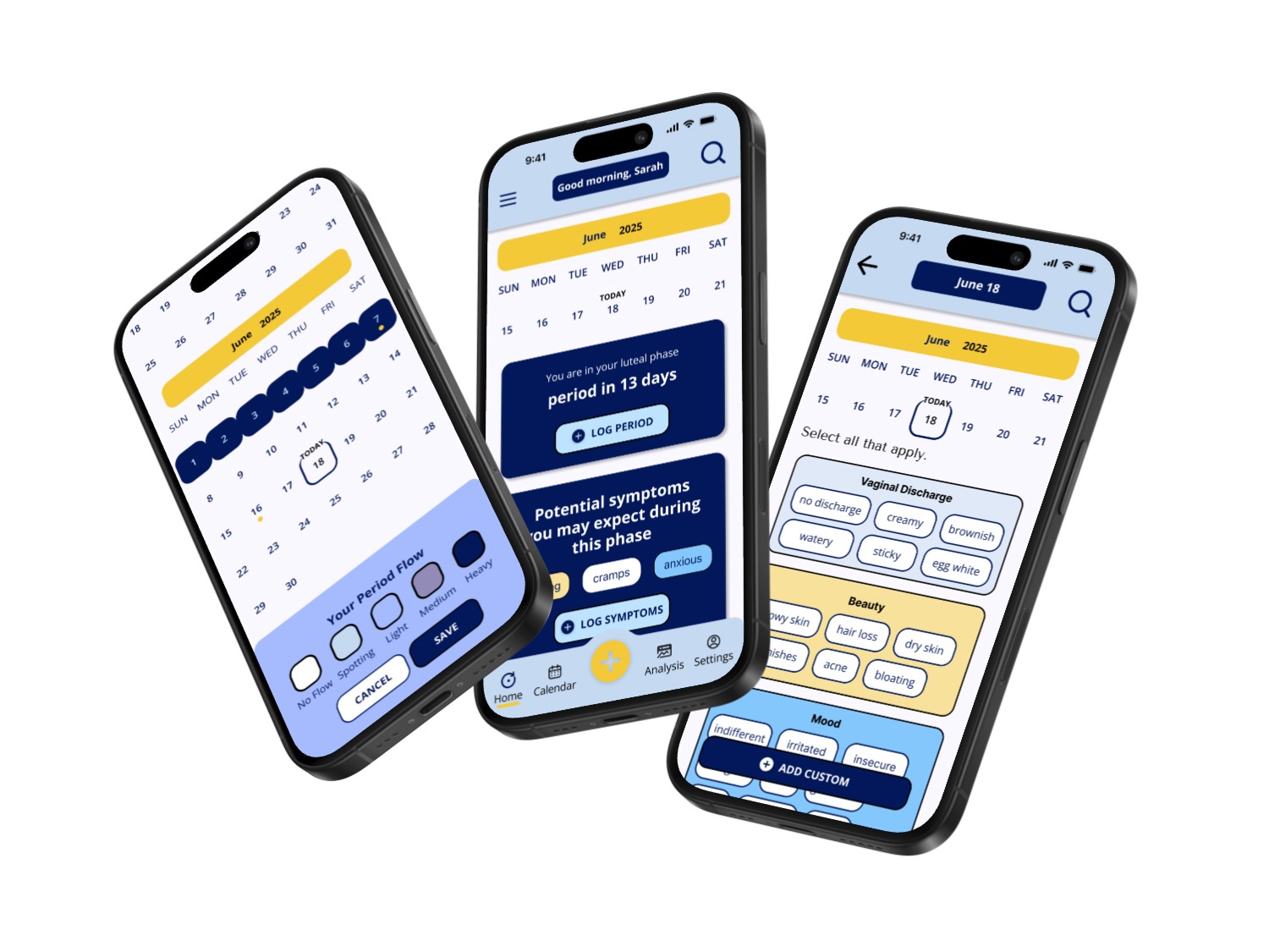 cycle & period tracker mobile app