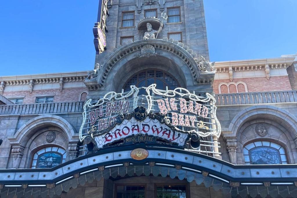 Big Band Beat sign, Tokyo DisneySea