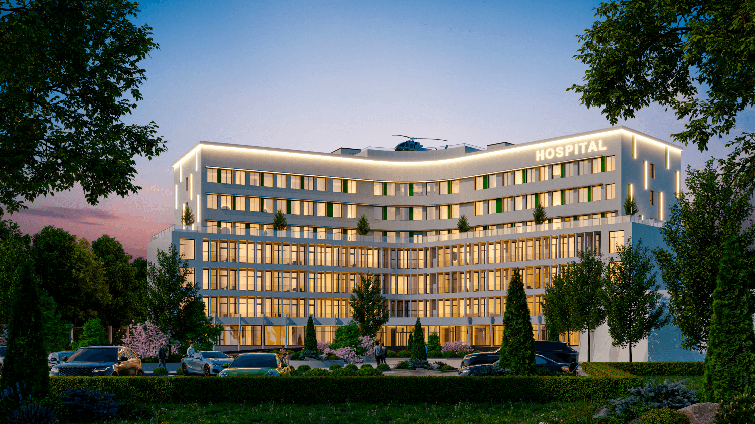 Архитектурный проект коммерческого здания от ADD.kg