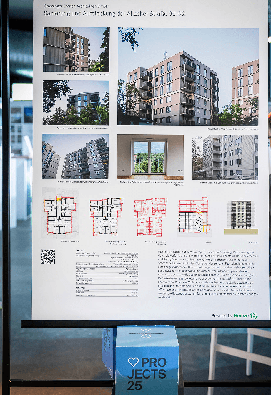 Plakat unserer Allacher Straße