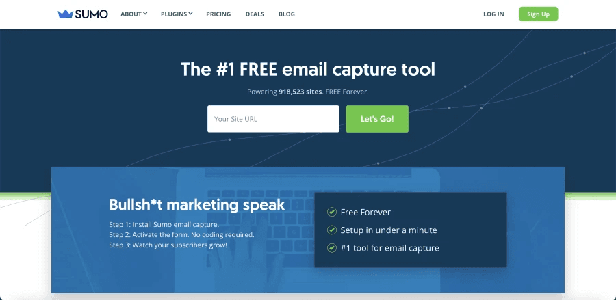 Sumo a lead generation tool