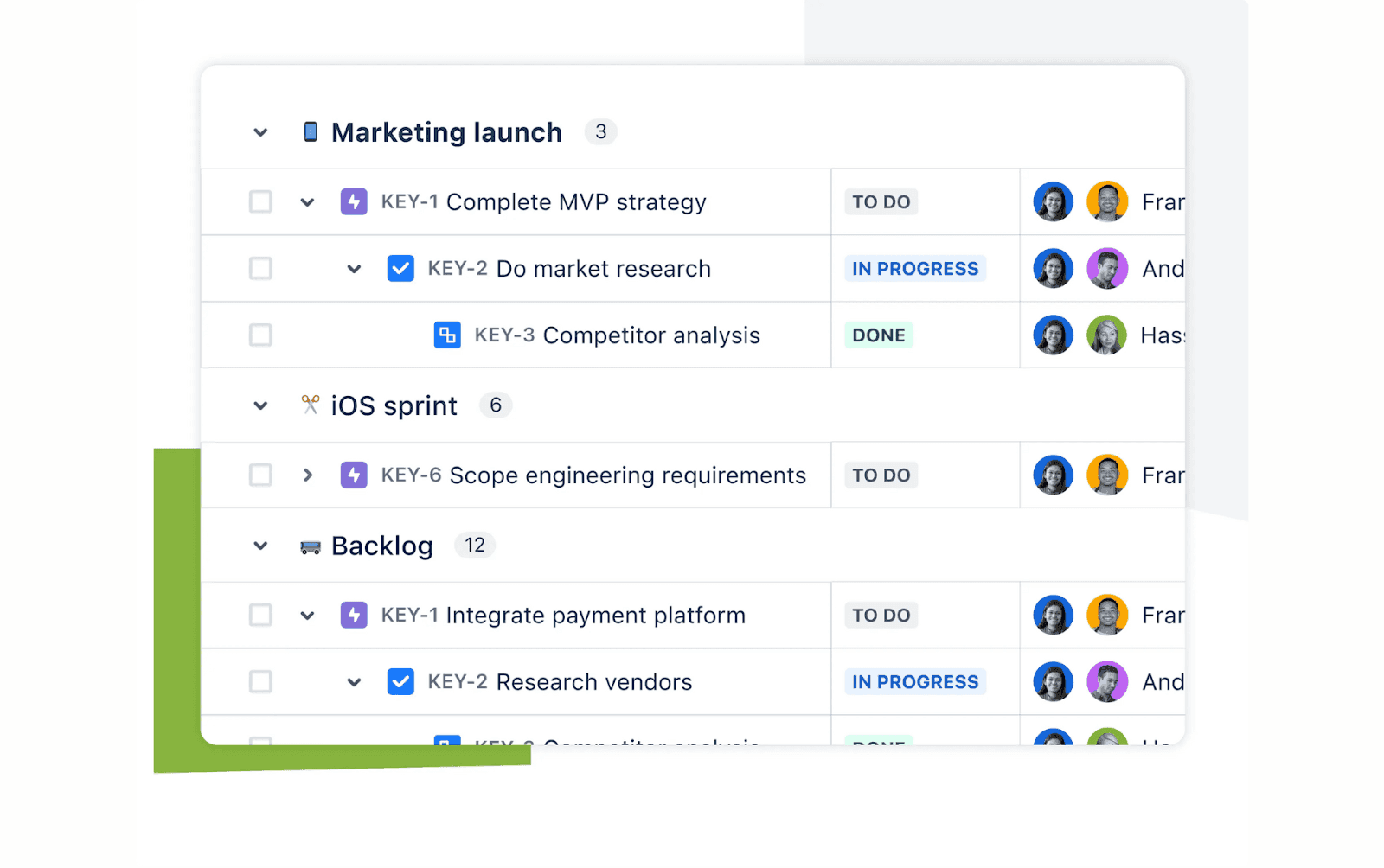 project management in Jira