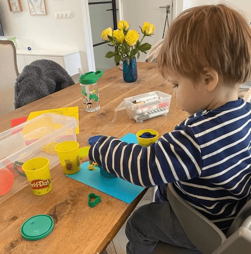 Child cared for by babysitter Mirte